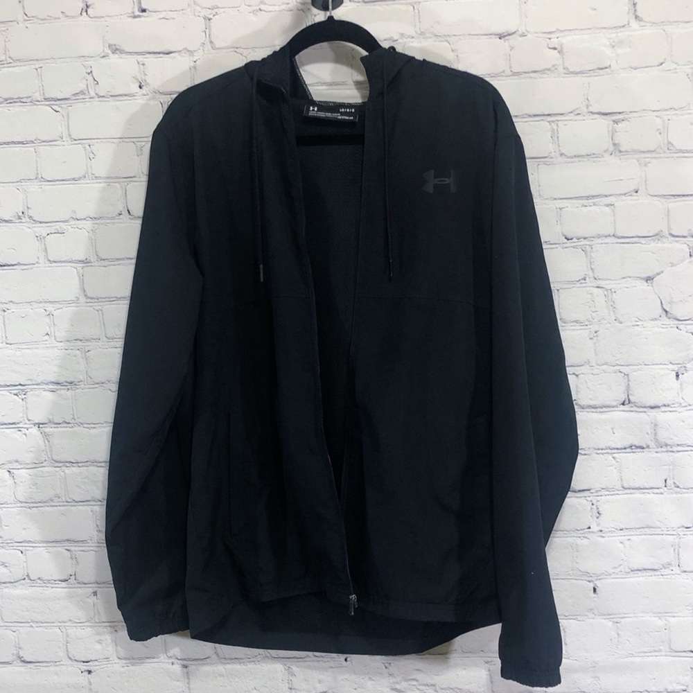 Under Armour, Large, Heatgear, Jacket, Black